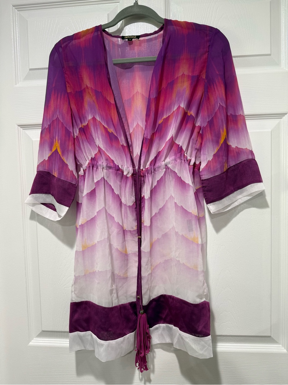 Dolcessa Purple Ombré Cover-up